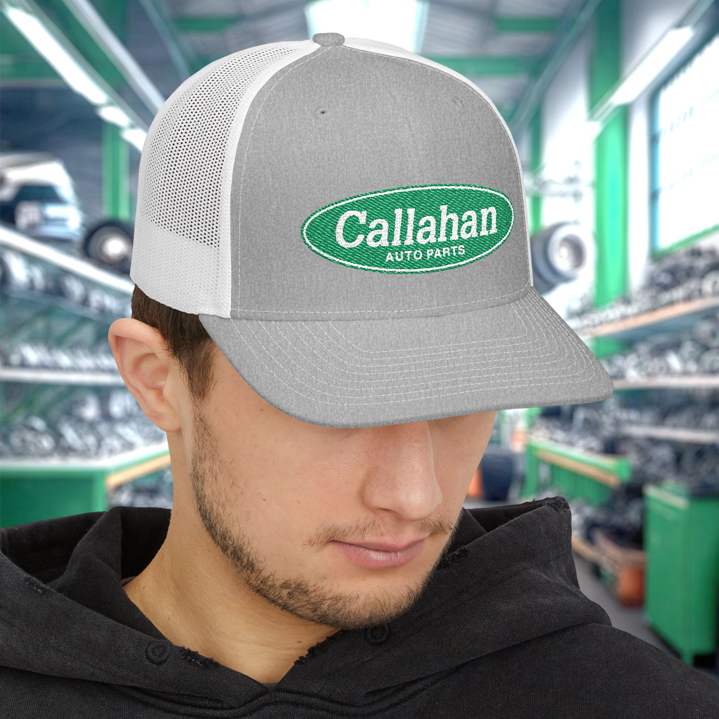 Tommy Boy Callahan Auto Parts Snapback Richardson 112 Trucker Cap
